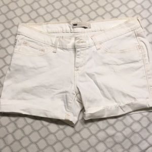 White Shorts
